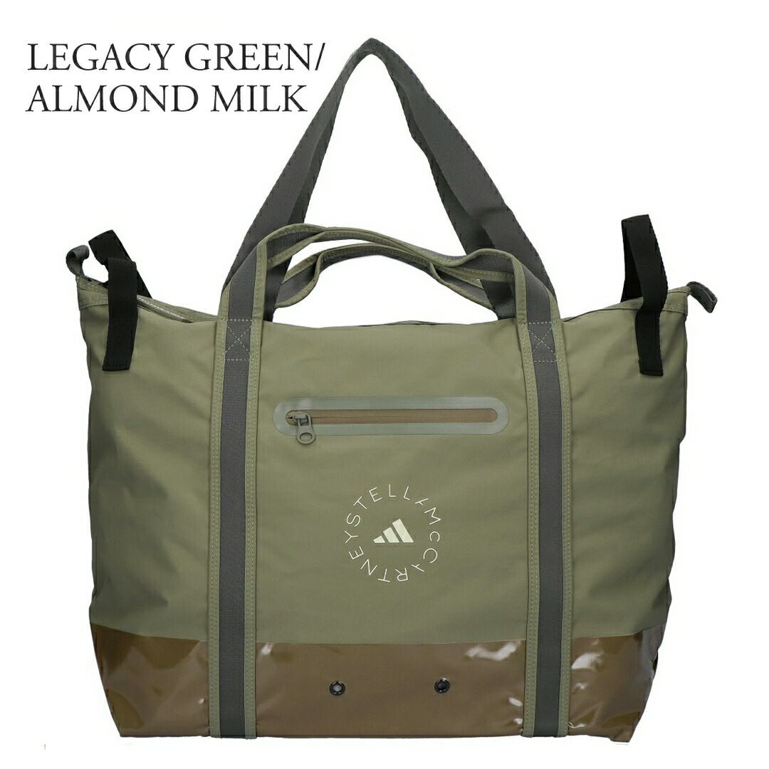 アディダスバイステラマッカートニー ADIDAS BY STELLA MCCARTNEY ロゴ トートバッグ IS9028 BLACK/WHITE/BLACK