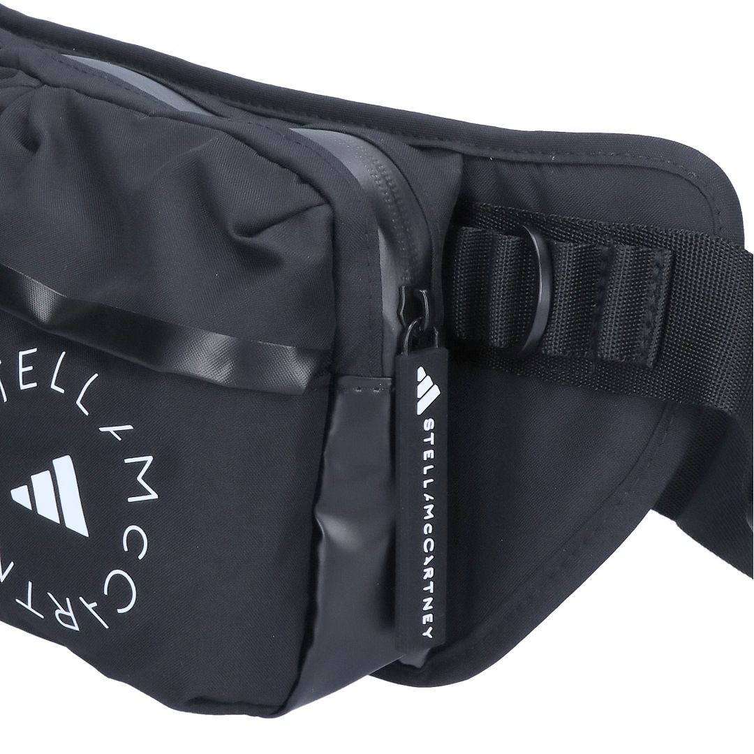 アディダスバイステラマッカートニー ADIDAS BY STELLA MCCARTNEY ウエストポーチ ボディバッグ バムバッグ IW1618 BLACK/WHITE
