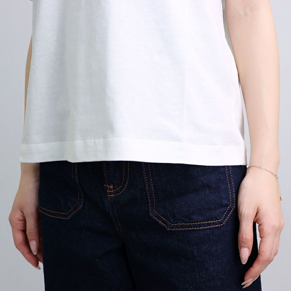 フェンディ FENDI キッズ 半袖Tシャツ 大人もOK JUI1377AJ F0TU9 GESSO