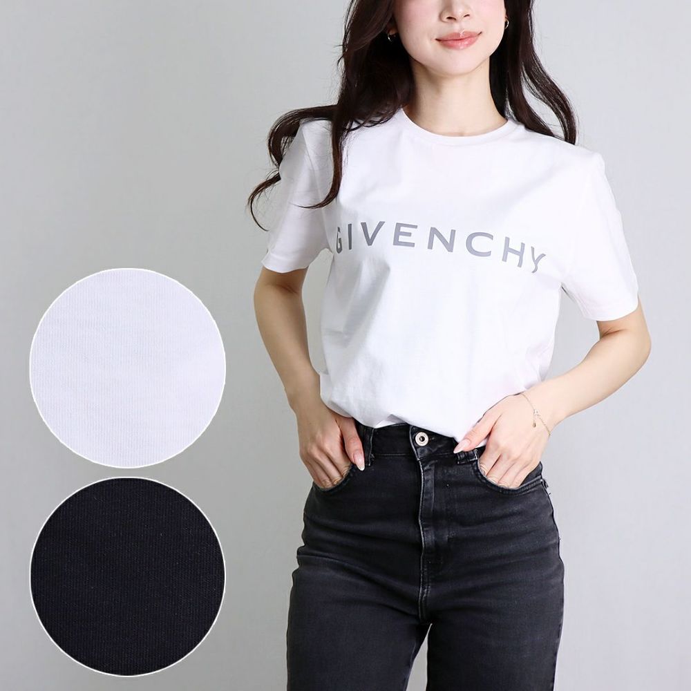 ジバンシー GIVENCHY キッズ レディース半袖 ロゴ Tシャツ H30718