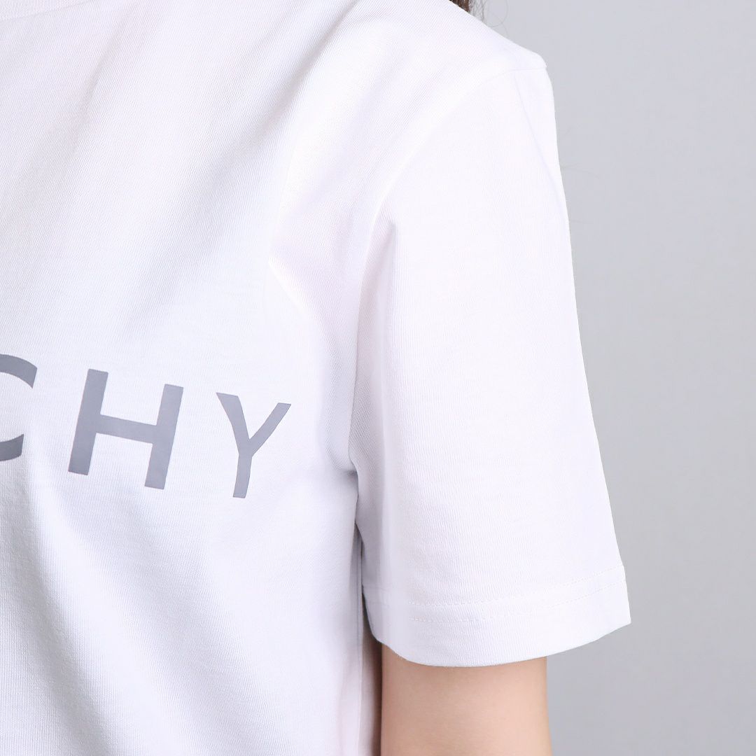 ジバンシー GIVENCHY キッズ レディース半袖 ロゴ Tシャツ H30718