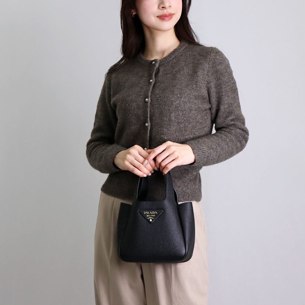 プラダ PRADA ミニハンドバッグ SHOPPING 1BA349 2DKV ONO F0632 NERO 1