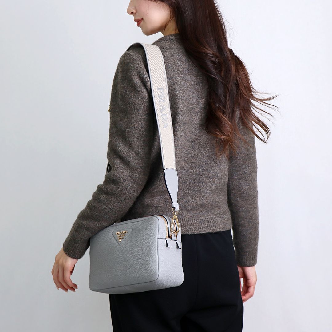 プラダ PRADA ショルダーバッグ BANDOLIERA 1BH082 2DKV 7NM F04GU GRANITO 1 N