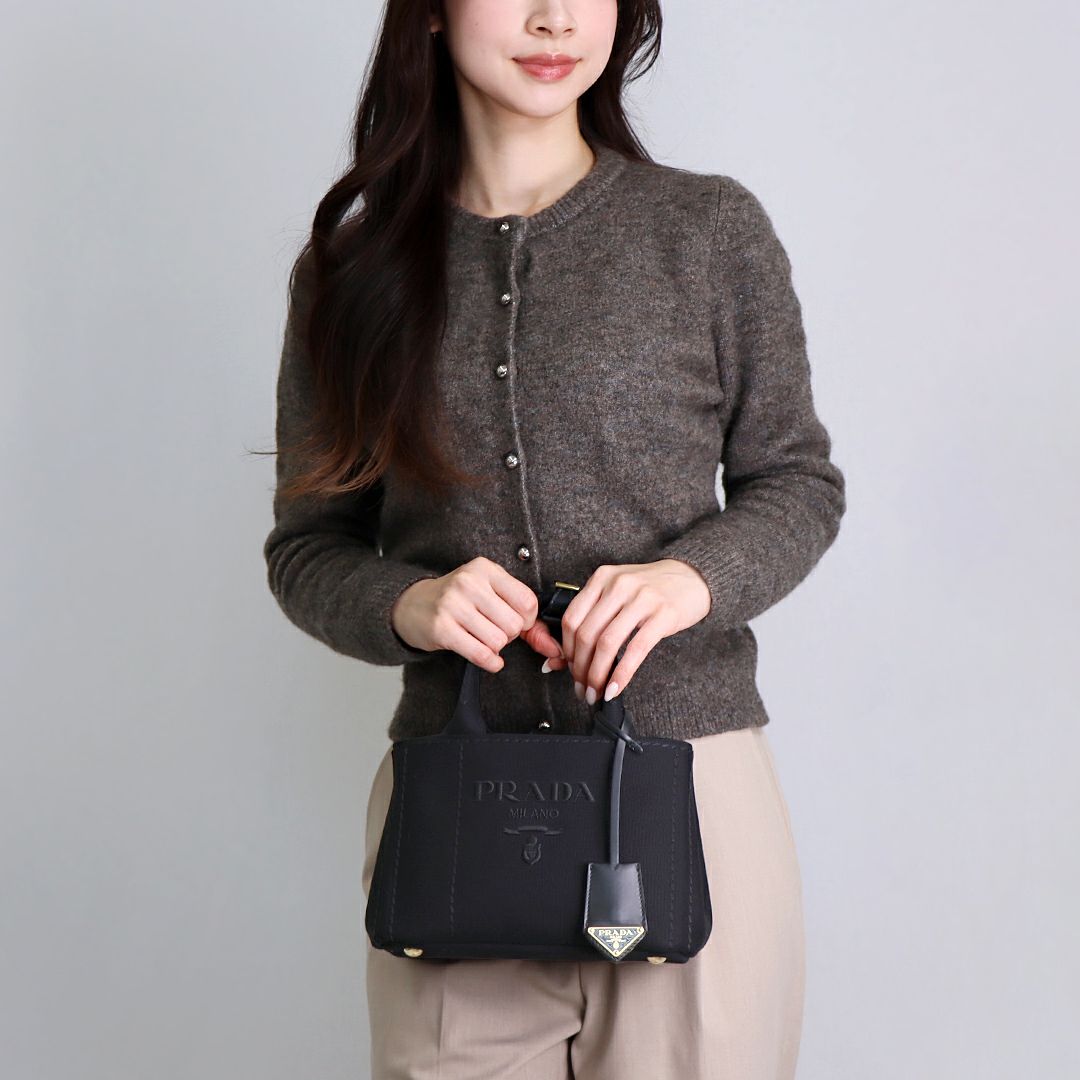 プラダ PRADA 2WAYバッグ BORSA A MANO 1BA038 2CYA 8OM F0002 NERO