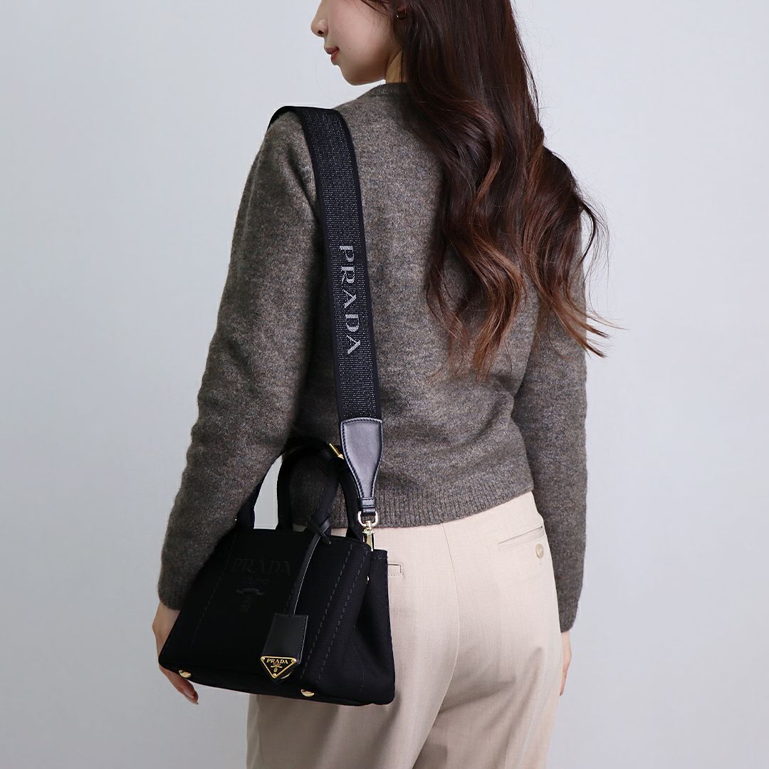 プラダ PRADA 2WAYバッグ BORSA A MANO 1BA038 2CYA 8OM F0002 NERO