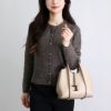 トッズ TODS 2WAYバッグ レザーショッピングバッグ ミニ Tタイムレス XBWTSBA9100 Q8E C600 ライトベージュ