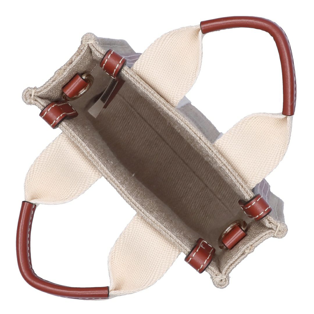 クロエ CHLOE 2WAYバッグ WOODY NORTH SOUTH CHC24AP243I26 90U WHITEBROWN1 MINI TOT