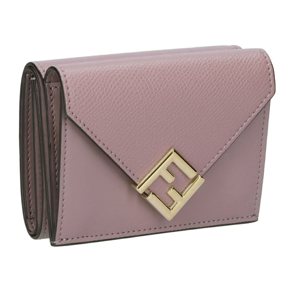 フェンディ FENDI 折財布 三つ折財布 8M0480 ALV4 F1QHD DUSTY MAUVE＋OS