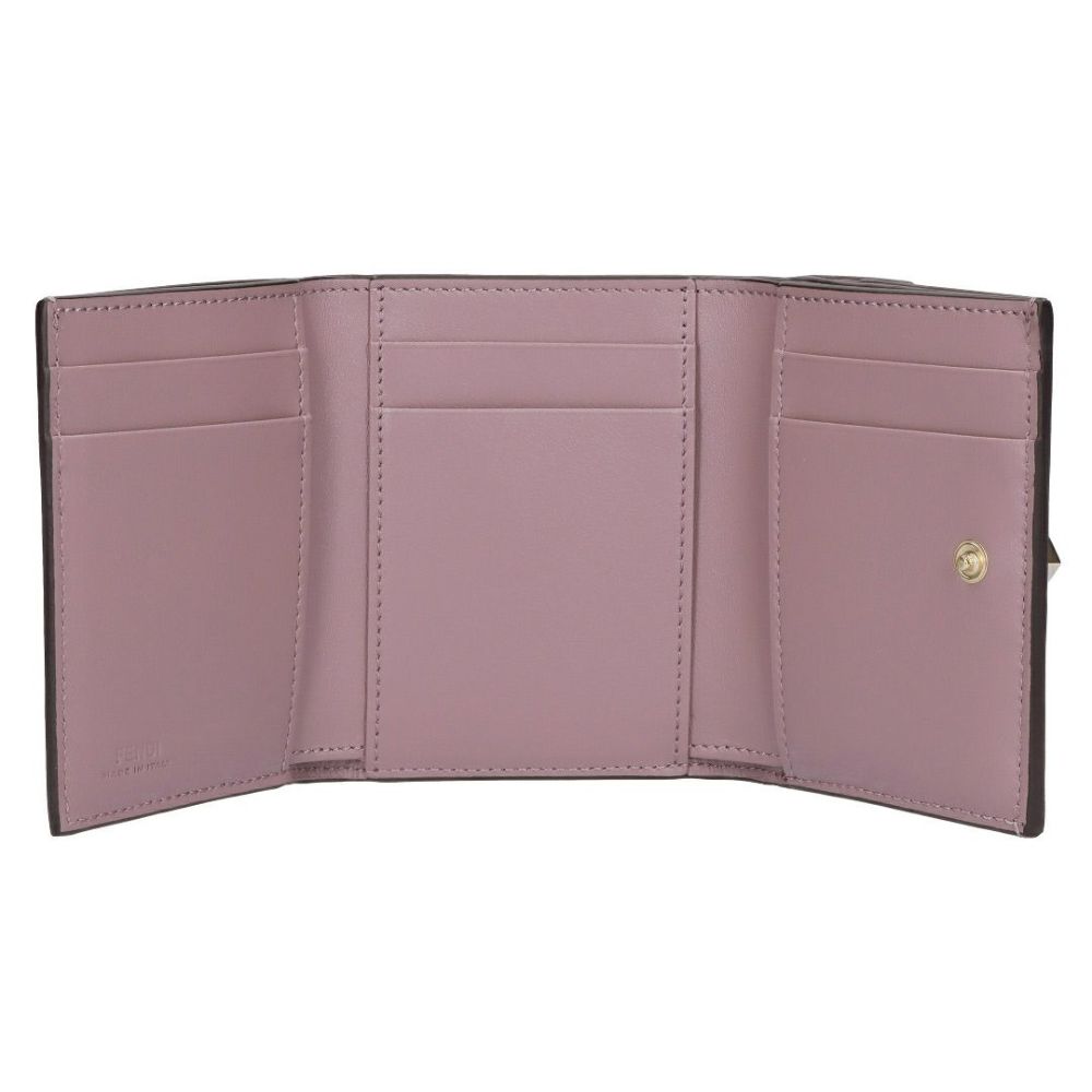 フェンディ FENDI 折財布 三つ折財布 8M0480 ALV4 F1QHD DUSTY MAUVE＋OS