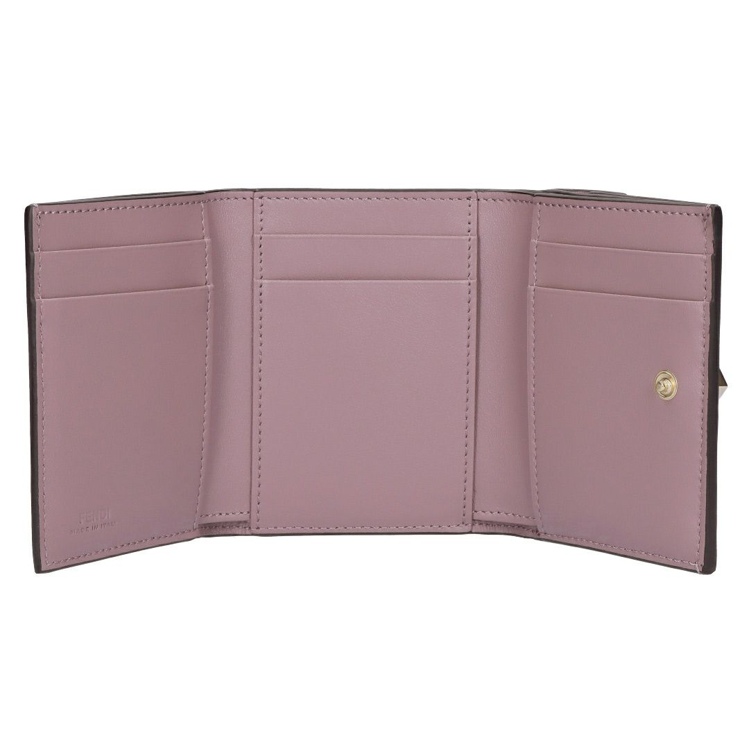 フェンディ FENDI 折財布 三つ折財布 8M0480 ALV4 F1QHD DUSTY MAUVE＋OS