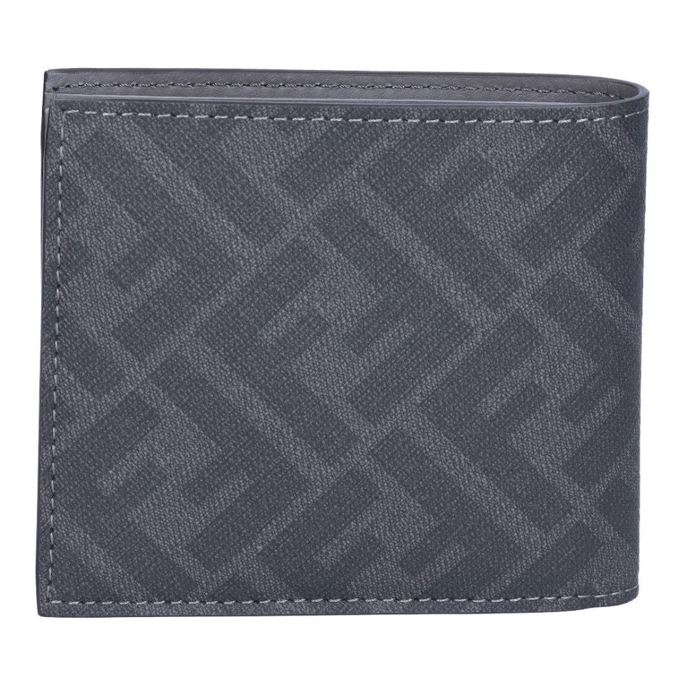 フェンディ FENDI メンズ 折財布 二つ折財布 小銭入れ無し 7M0169 AFCB F0FDY ACCIAIO+PALLADIO