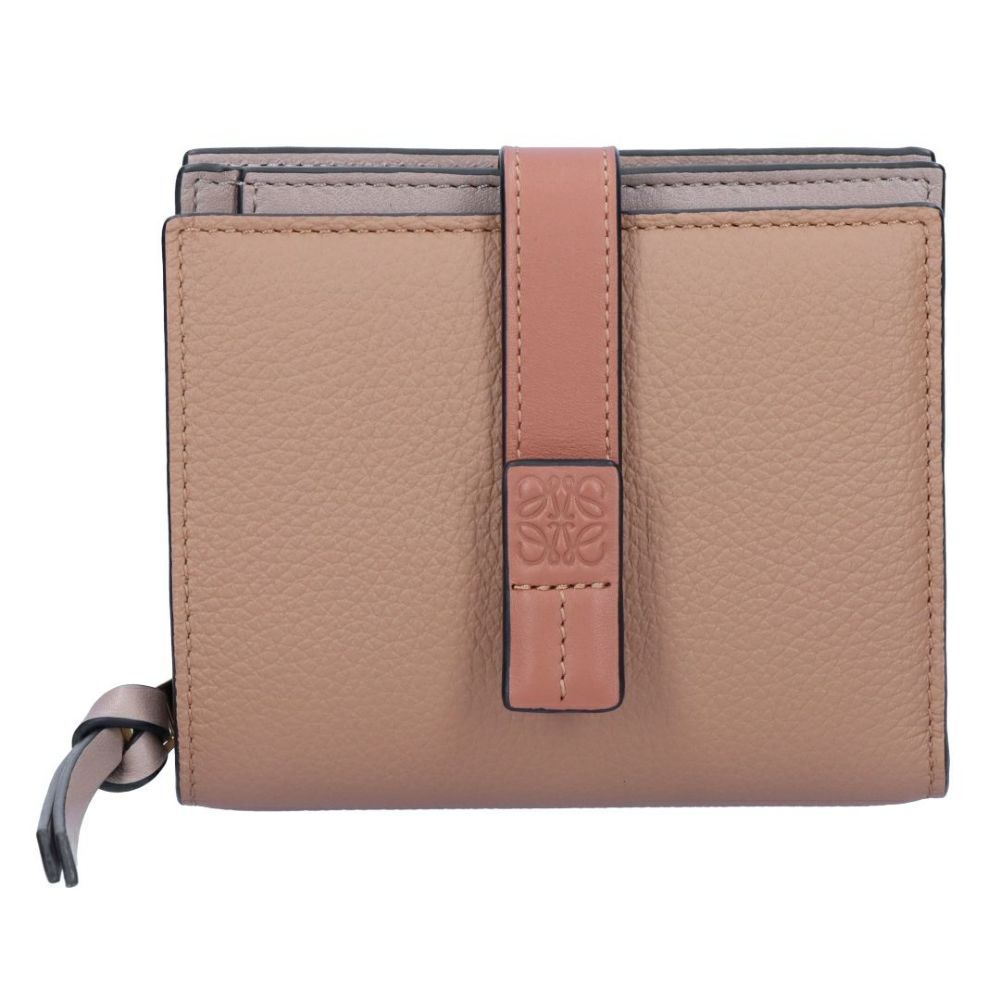 ロエベ LOEWE 折財布 二つ折り財布 C660Z41X02 0608 TOFFEE/TAN