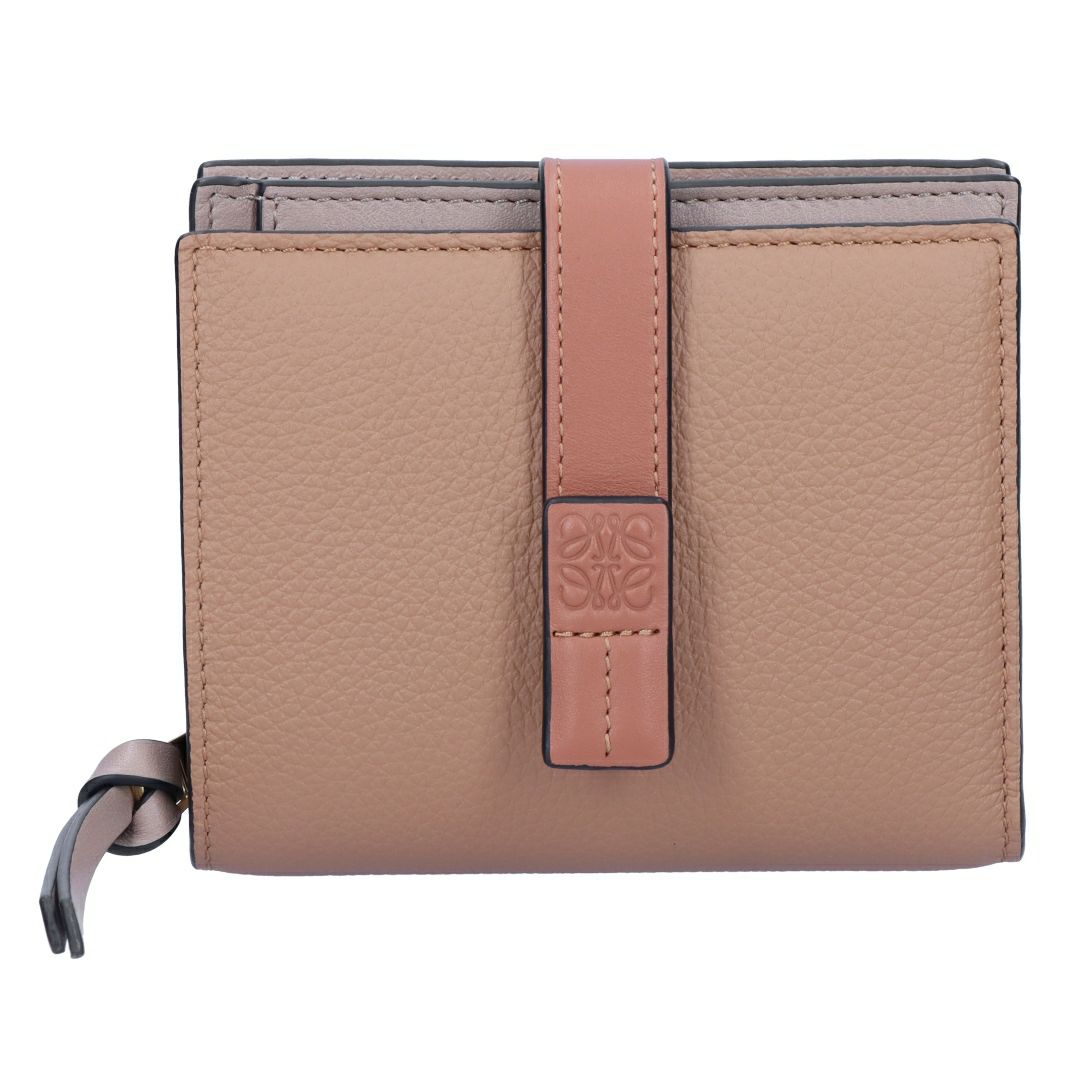 ロエベ LOEWE 折財布 二つ折り財布 C660Z41X02 0608 TOFFEE/TAN