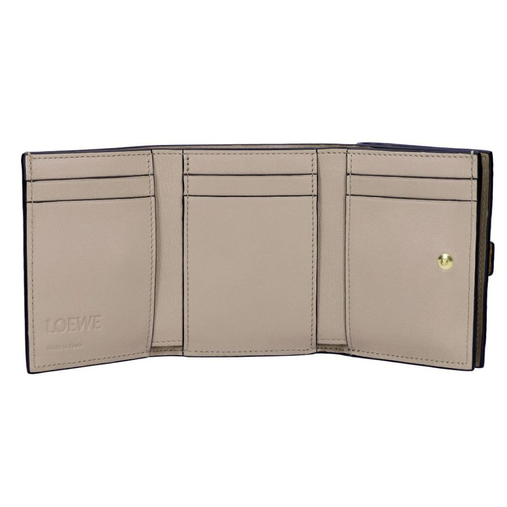 ロエベ LOEWE 折財布 三つ折り財布 C660TR2X03 0608 TOFFEE/TAN
