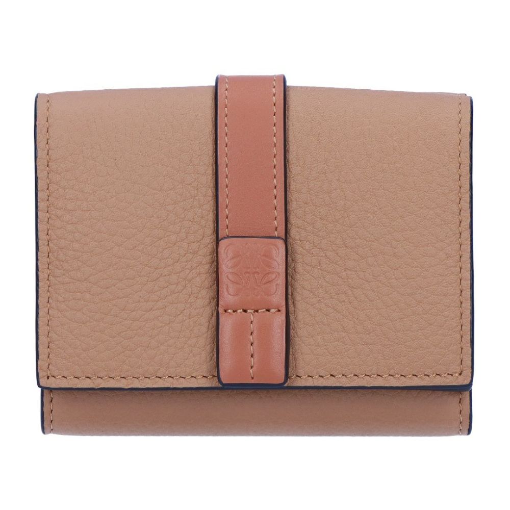 ロエベ LOEWE 折財布 三つ折り財布 C660TR2X03 0608 TOFFEE/TAN