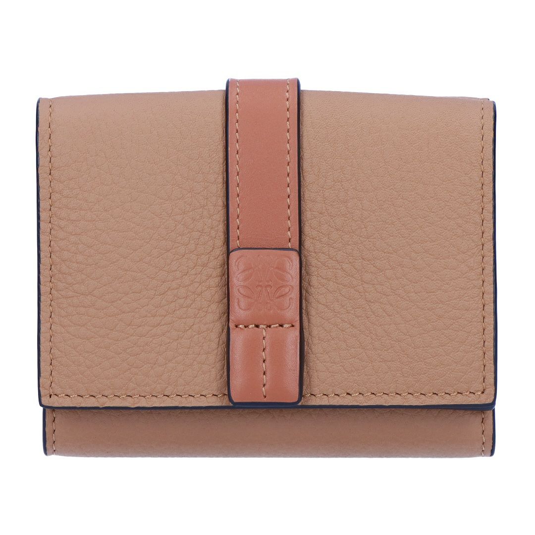 ロエベ LOEWE 折財布 三つ折り財布 C660TR2X03 0608 TOFFEE/TAN