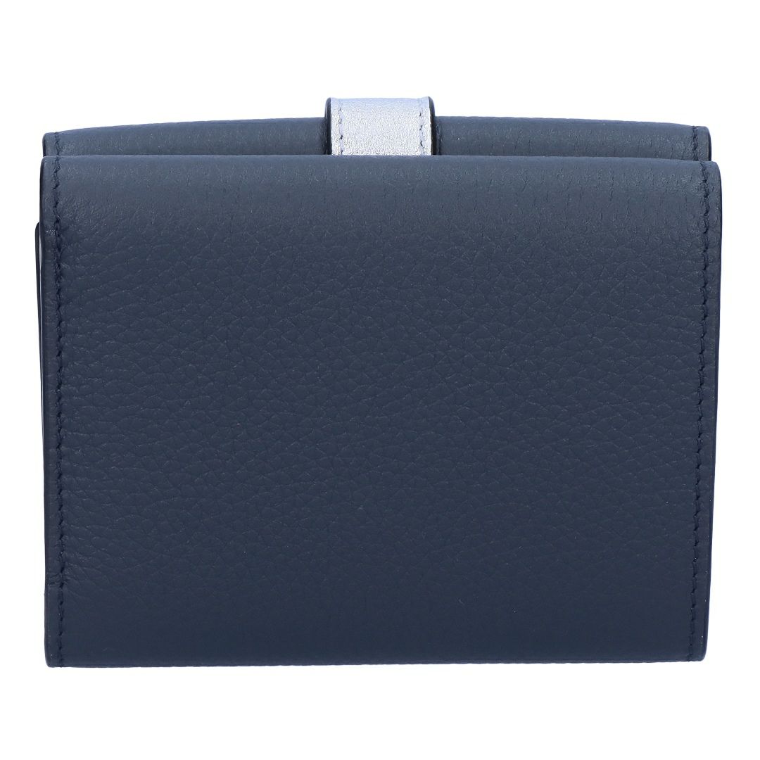 ロエベ LOEWE 折財布 三つ折り財布 C660TR2X05 6349 DARK NAVY/SILVER