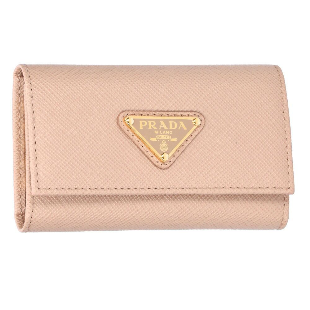 プラダ キーケース 【SAFFIANO TAIANG】 1PG004 QHH ベージュ系(F0236 CIPRIA) PRADA
