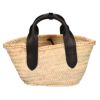 ジェイ＆エムデヴィッドソン J&M DAVIDSON かごバッグ トートバッグ SMALL BASKET LSBK 0XX PLSCMBB ベージュ系×ブラック系(999S)