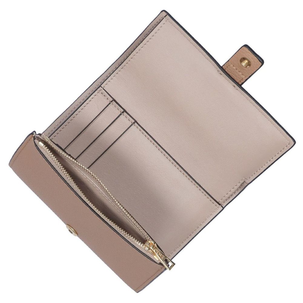 ロエベ LOEWE 折財布 3つ折り財布 スモールヴァーティカルウォレット C660S86X04 0608 TOFFEE/TAN 【お取り寄せ】