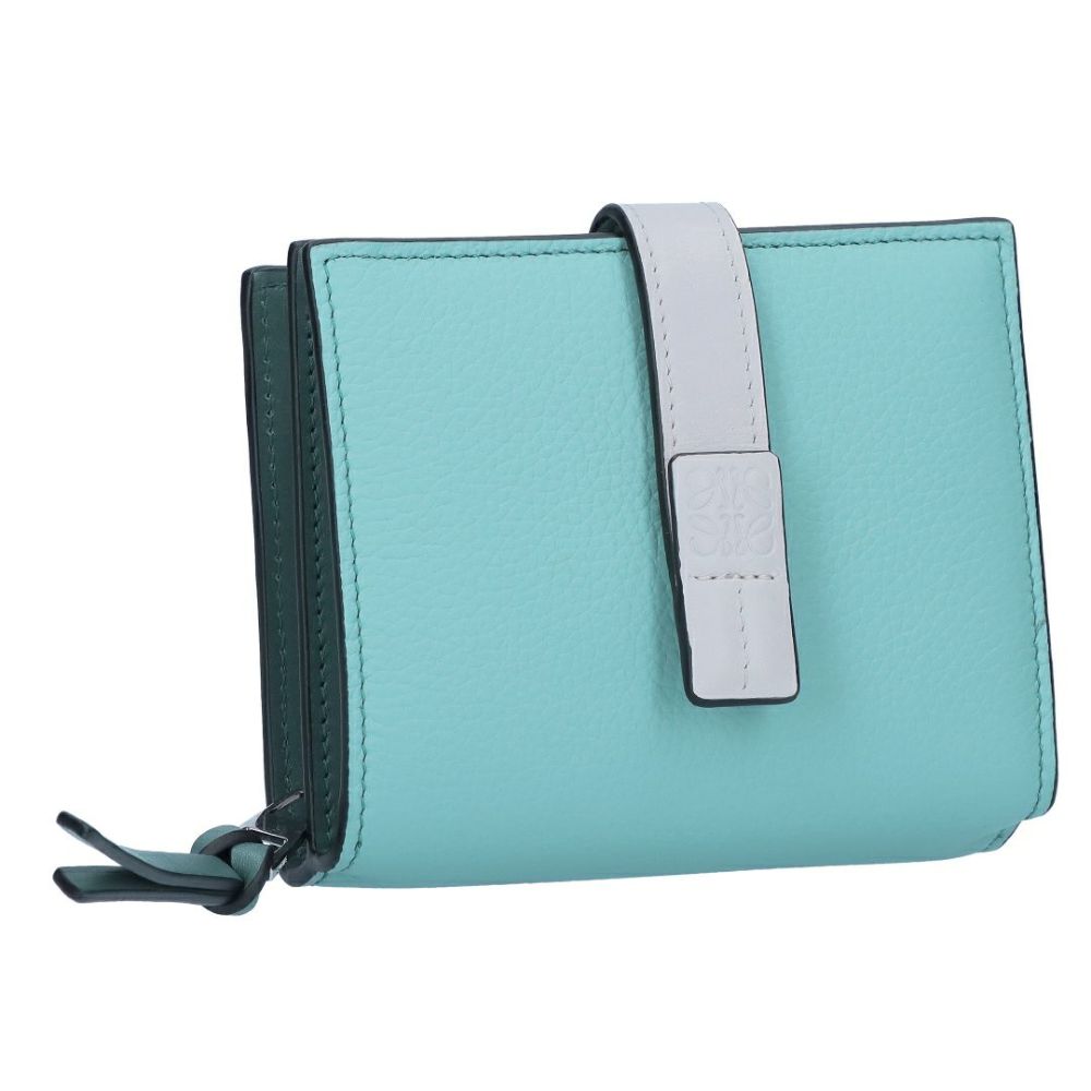 ロエベ LOEWE 折財布 二つ折り財布 C660Z41X02 4682 WATER/LIGHT GHO 【お取り寄せ】