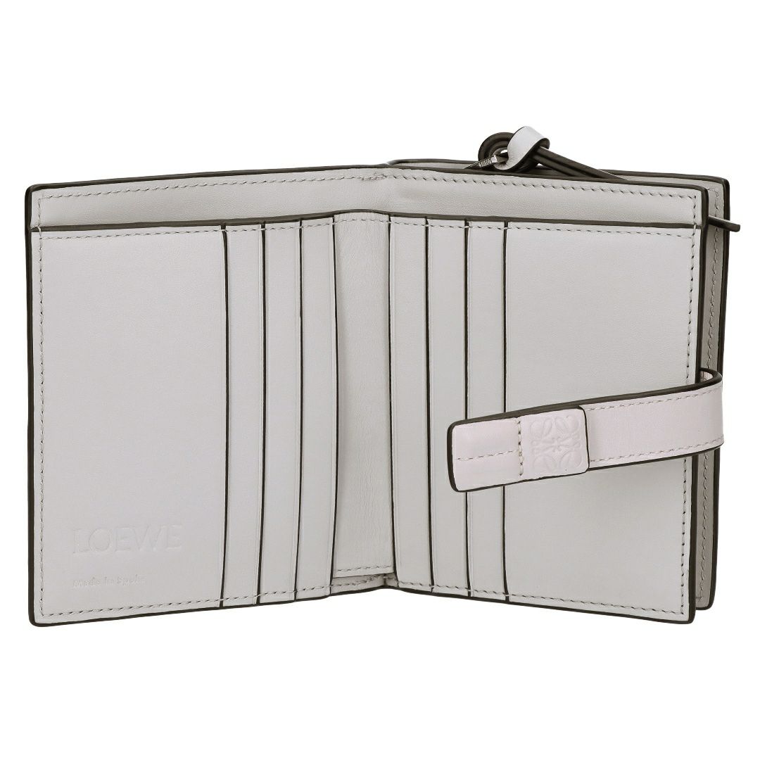 ロエベ LOEWE 折財布 二つ折り財布 C660Z41X02 6351 TALC/LIGHT OAT 【お取り寄せ】