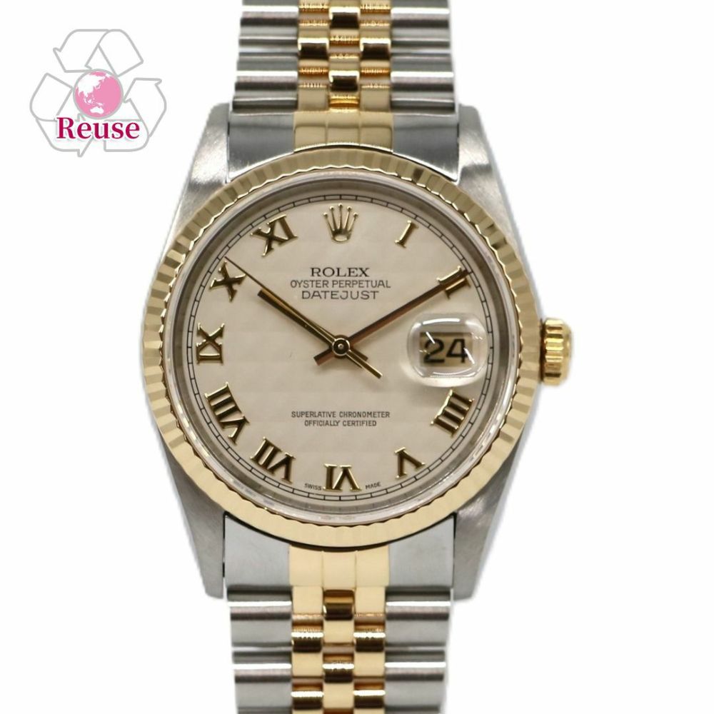 【リユース品】 ロレックス ROLEX 腕時計 メンズウォッチ デイトジャスト 16233 ゴールド 【お取り寄せ】