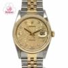 【リユース品】 ロレックス ROLEX 腕時計 メンズウォッチ デイトジャスト 16233G ゴールド 【お取り寄せ】