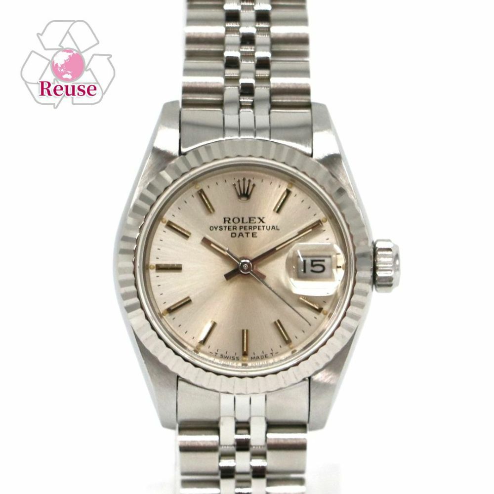 【リユース品】 ロレックス ROLEX 腕時計 レディースウォッチ デイトジャスト 69174 シルバー 【お取り寄せ】