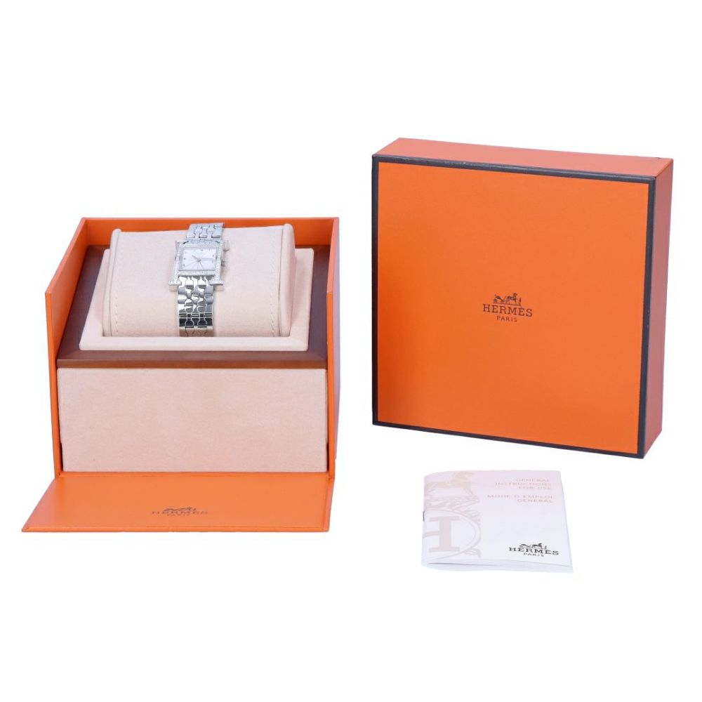 【リユース品】 エルメス HERMES 腕時計 レディースウォッチ Hウォッチ HH1.230 シルバー 【お取り寄せ】
