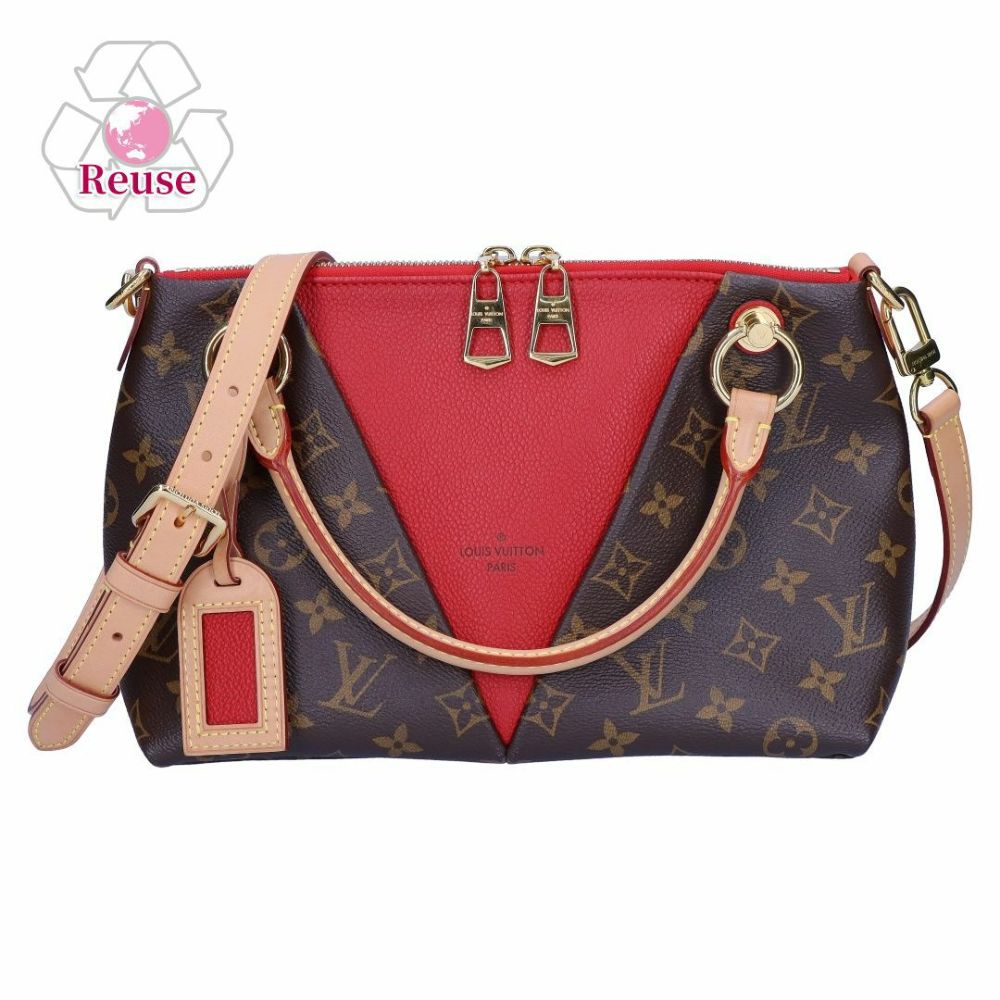 【リユース品】 ルイヴィトン LOUIS VUITTON バッグ 2WAYバッグ VトートBB M43966 レッド 【お取り寄せ】