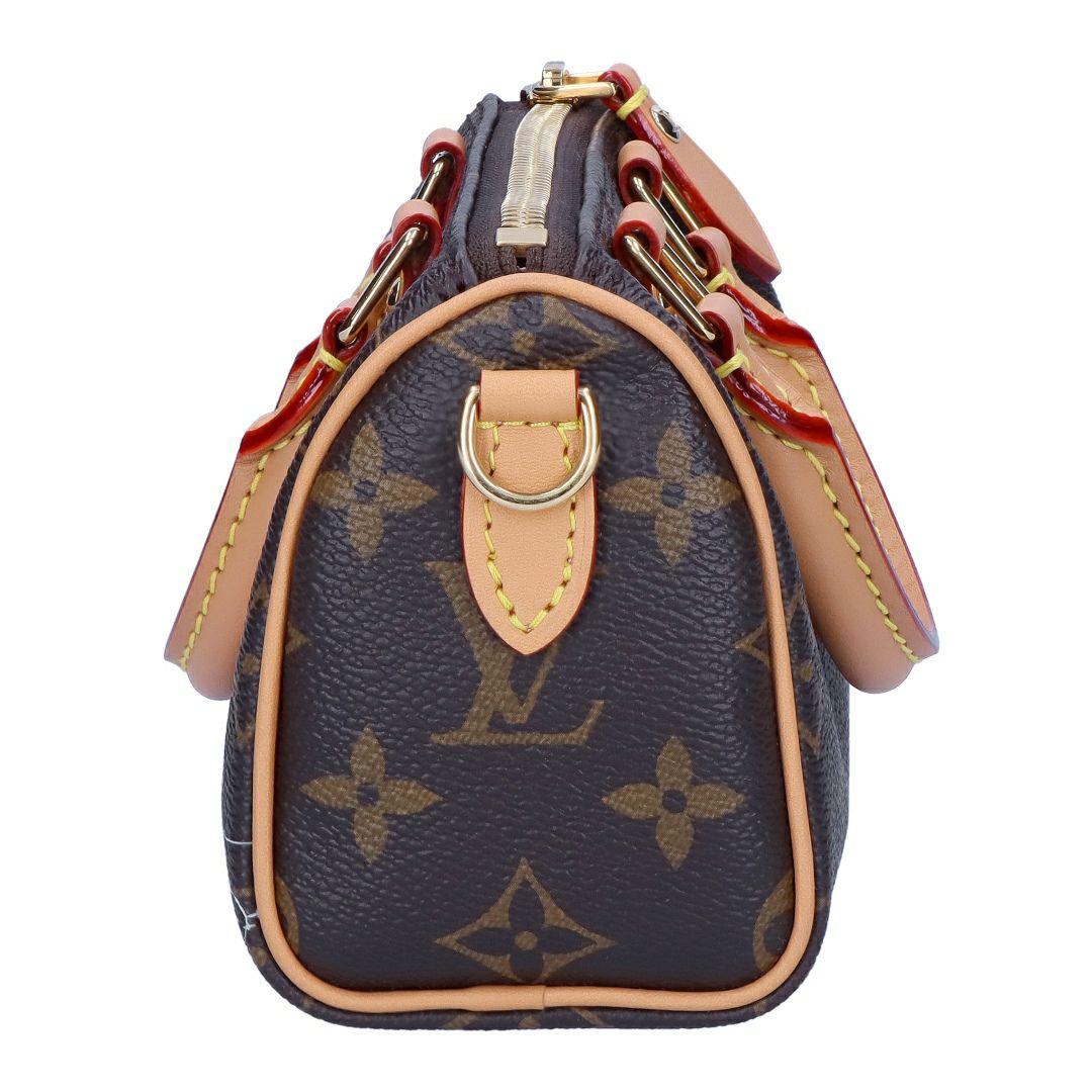 【リユース品】 ルイヴィトン LOUIS VUITTON バッグ 2WAYバッグ ナノ スピーディ ヴィヴィエンヌ M82624 ブラウン 【お取り寄せ】