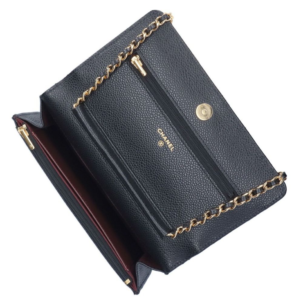 【リユース品】 シャネル CHANEL バッグ ショルダーバッグ マトラッセチェーンウォレット AP0250 ブラック 【お取り寄せ】