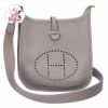 【リユース品】 エルメス HERMES バッグ ショルダーバッグ エヴリンTPM グレー 【お取り寄せ】