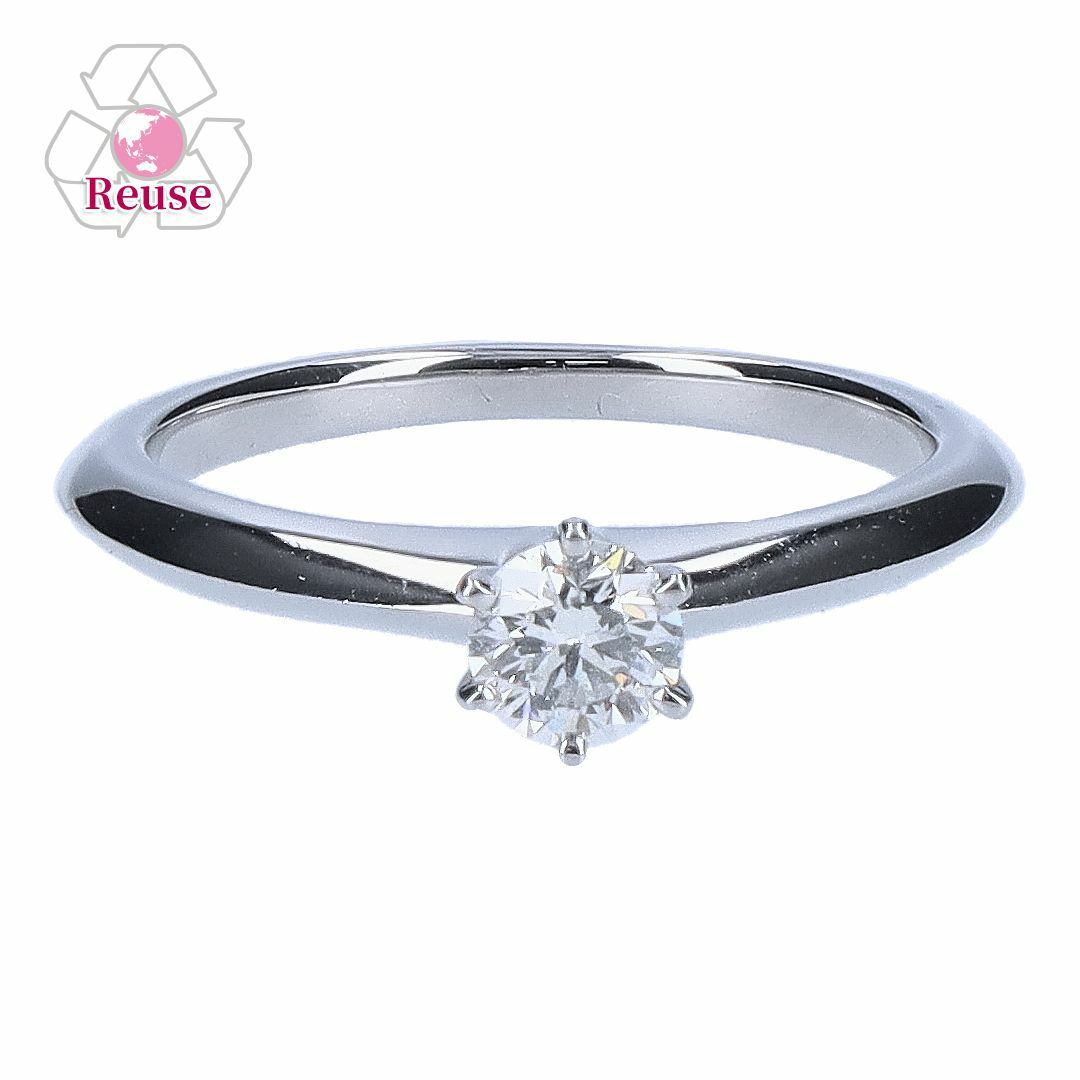 【リユース品】 ティファニー TIFFANY アクセサリー リング Pt950ダイヤリング シルバー 【お取り寄せ】