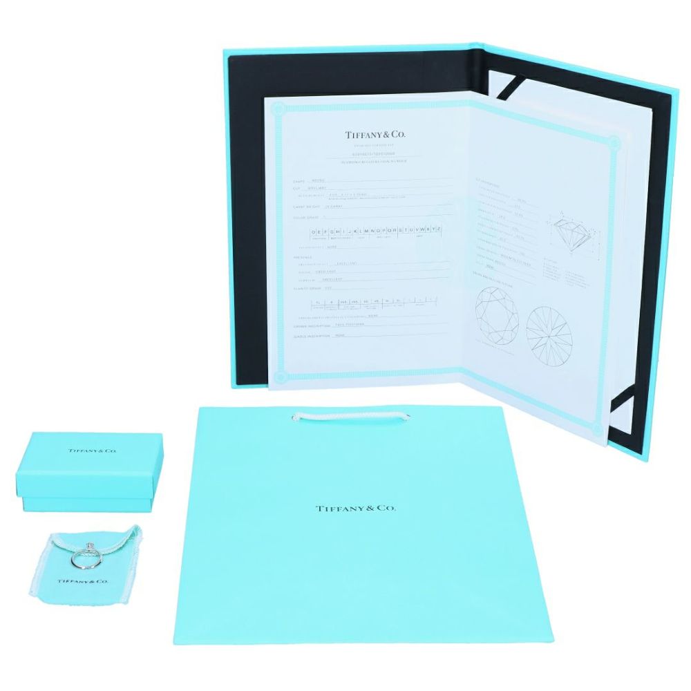 【リユース品】 ティファニー TIFFANY アクセサリー リング Pt950ダイヤリング シルバー 【お取り寄せ】