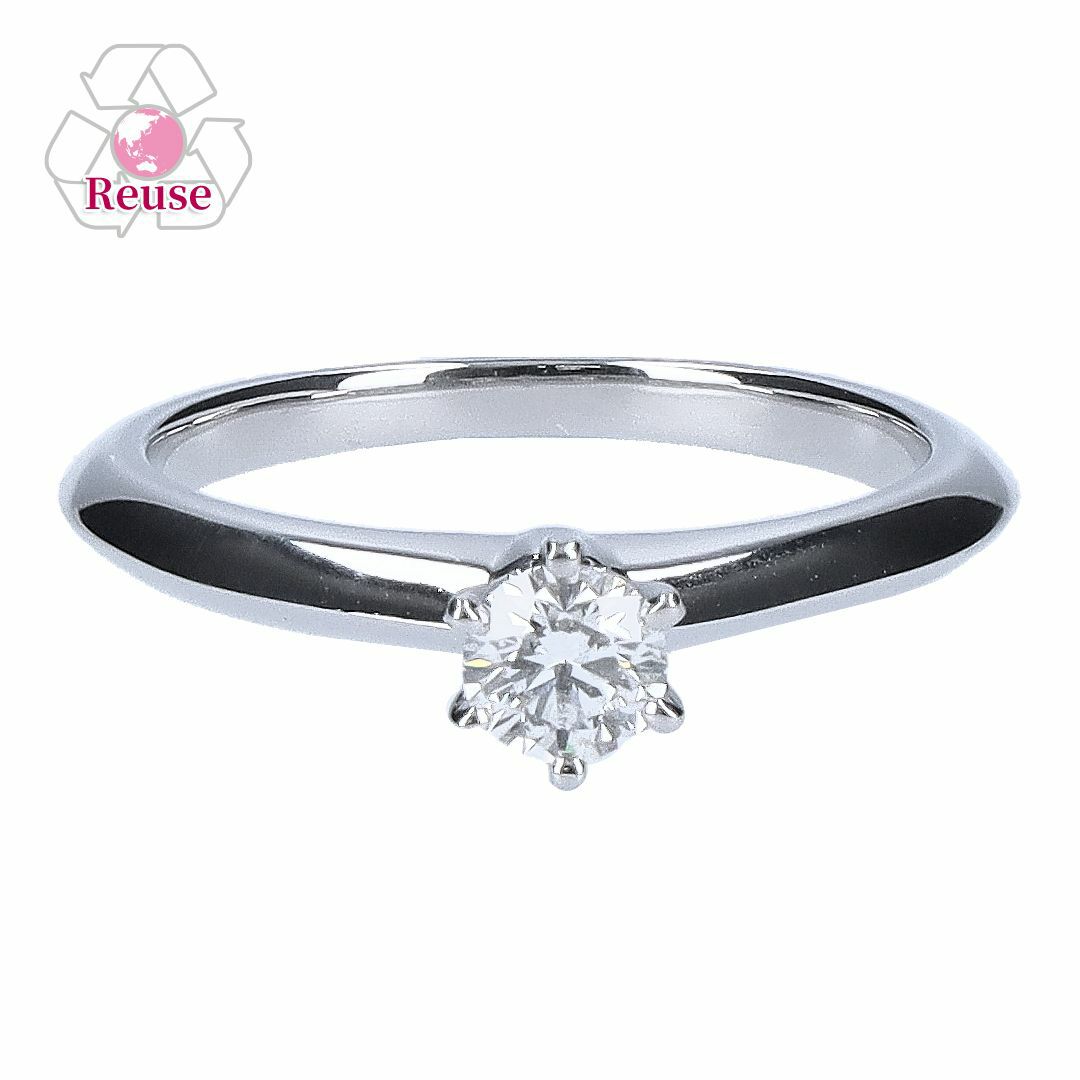 【リユース品】 ティファニー TIFFANY アクセサリー リング Pt950ダイヤリング シルバー 【お取り寄せ】