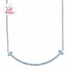 【リユース品】 ティファニー TIFFANY アクセサリー ネックレス Tスマイルネックレス シルバー 【お取り寄せ】