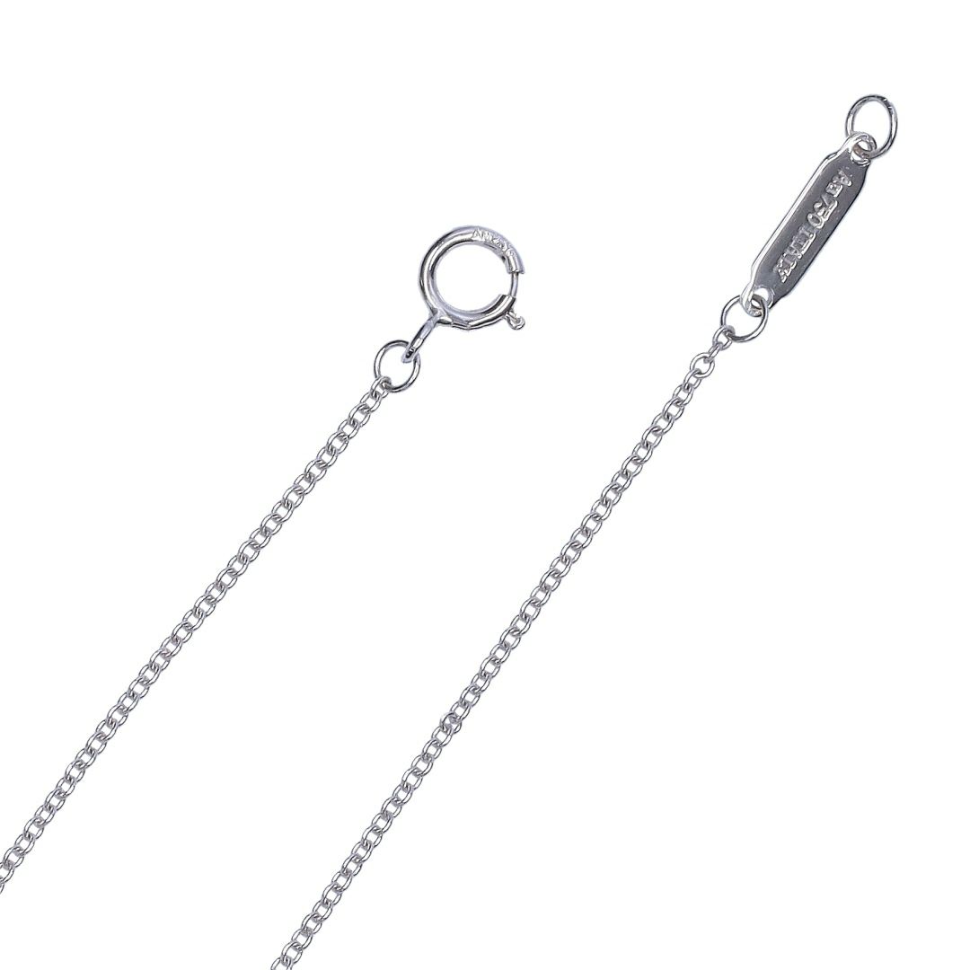 【リユース品】 ティファニー TIFFANY アクセサリー ネックレス Tスマイルネックレス シルバー 【お取り寄せ】