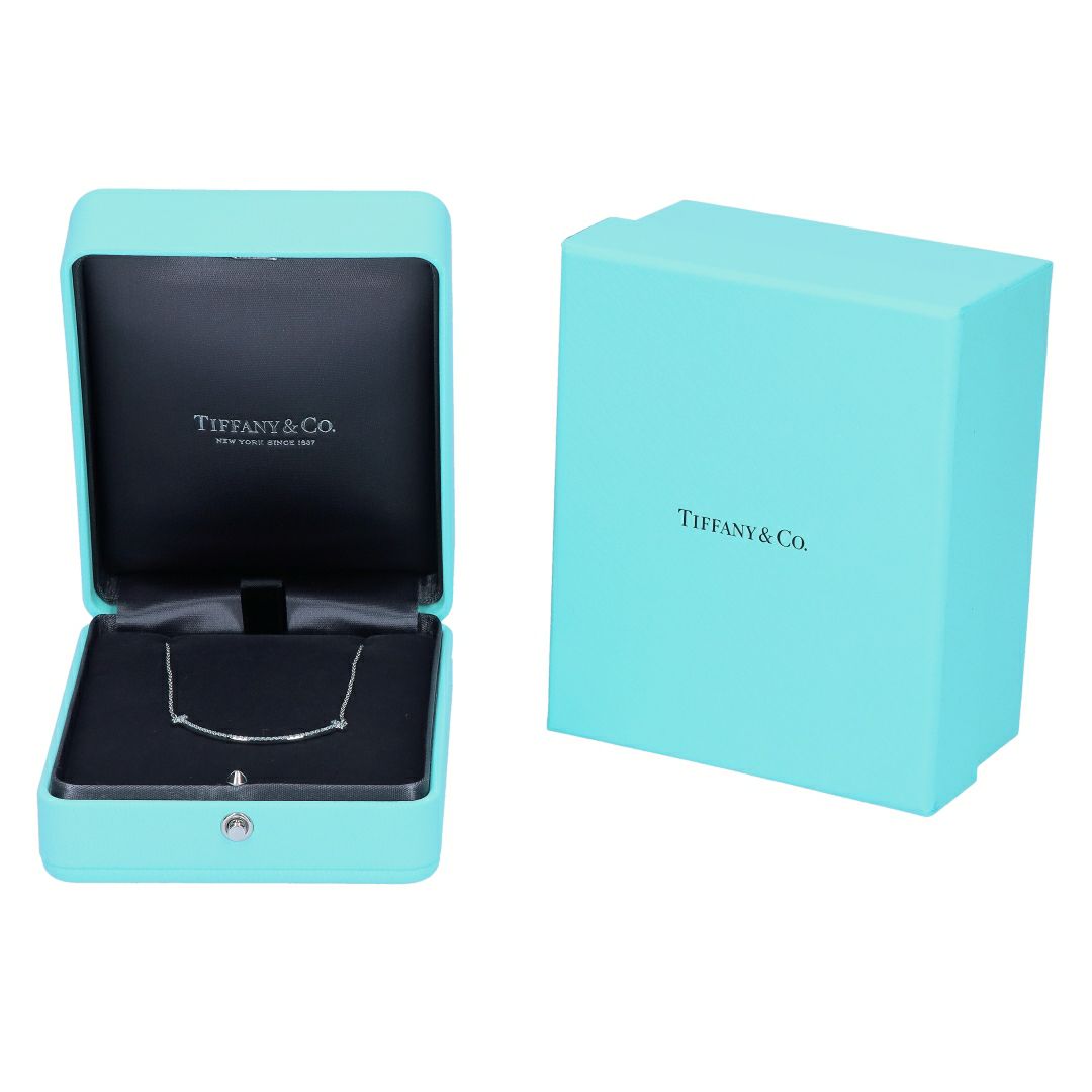 【リユース品】 ティファニー TIFFANY アクセサリー ネックレス Tスマイルネックレス シルバー 【お取り寄せ】