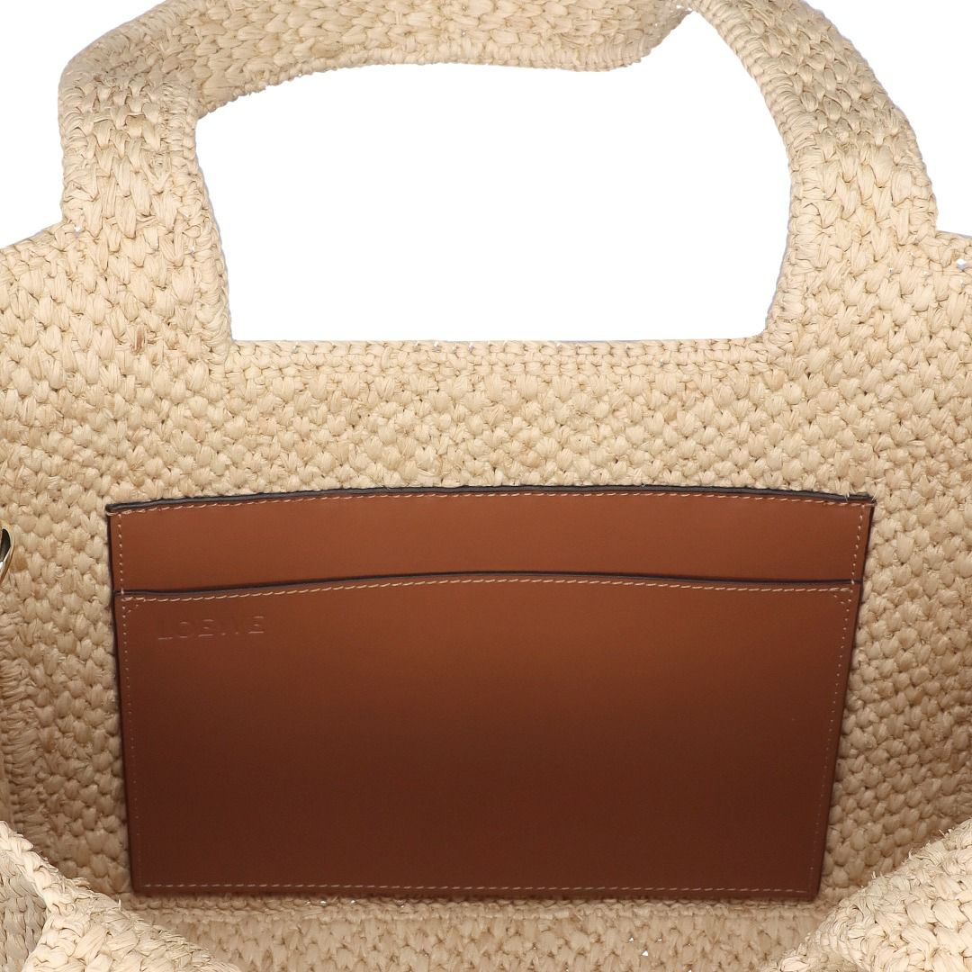 ロエベ LOEWE かごバッグ 2WAYバッグ A685B61X05 2123 NATURAL ロエベフォント トート ミディアム 【お取り寄せ】