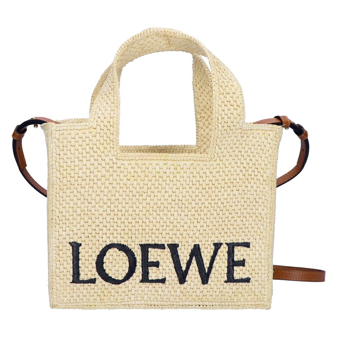 ロエベ LOEWE かごバッグ 2WAYバッグ A685B59X03 2123 NATURAL ロエベフォント トート スモール 【お取り寄せ】