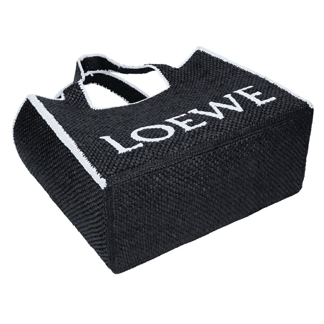 ロエベ LOEWE かごバッグ トートバッグ A685B60X01 1100 BLACK ロエベフォント トート ラージ 【お取り寄せ】