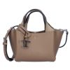 トッズ TODS 2WAYバッグ Tタイムレス XBWAPAFL000 QRI 2L64 TORTORA レザー バッグ マイクロ