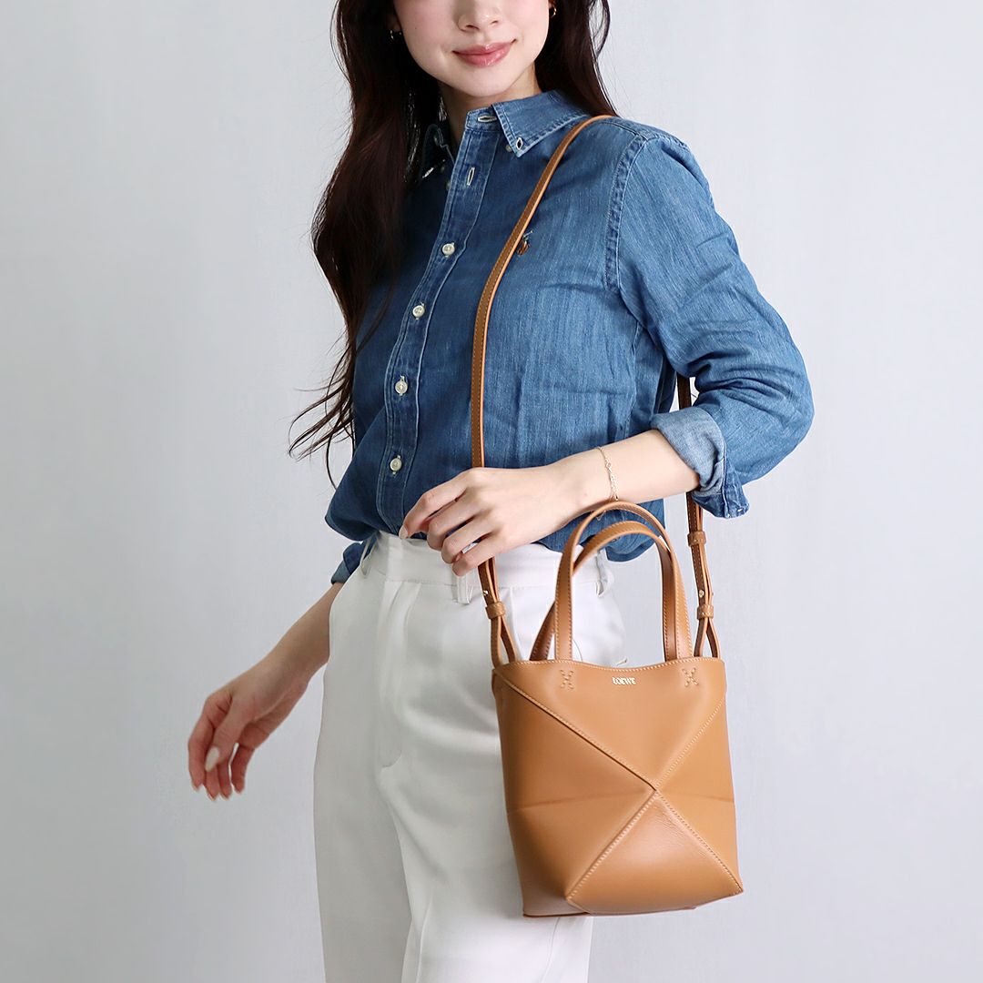 ロエベ LOEWE 2WAYバッグ パズルフォルド ミニ A657V25X01 2586 WARM DESERT【お取り寄せ】