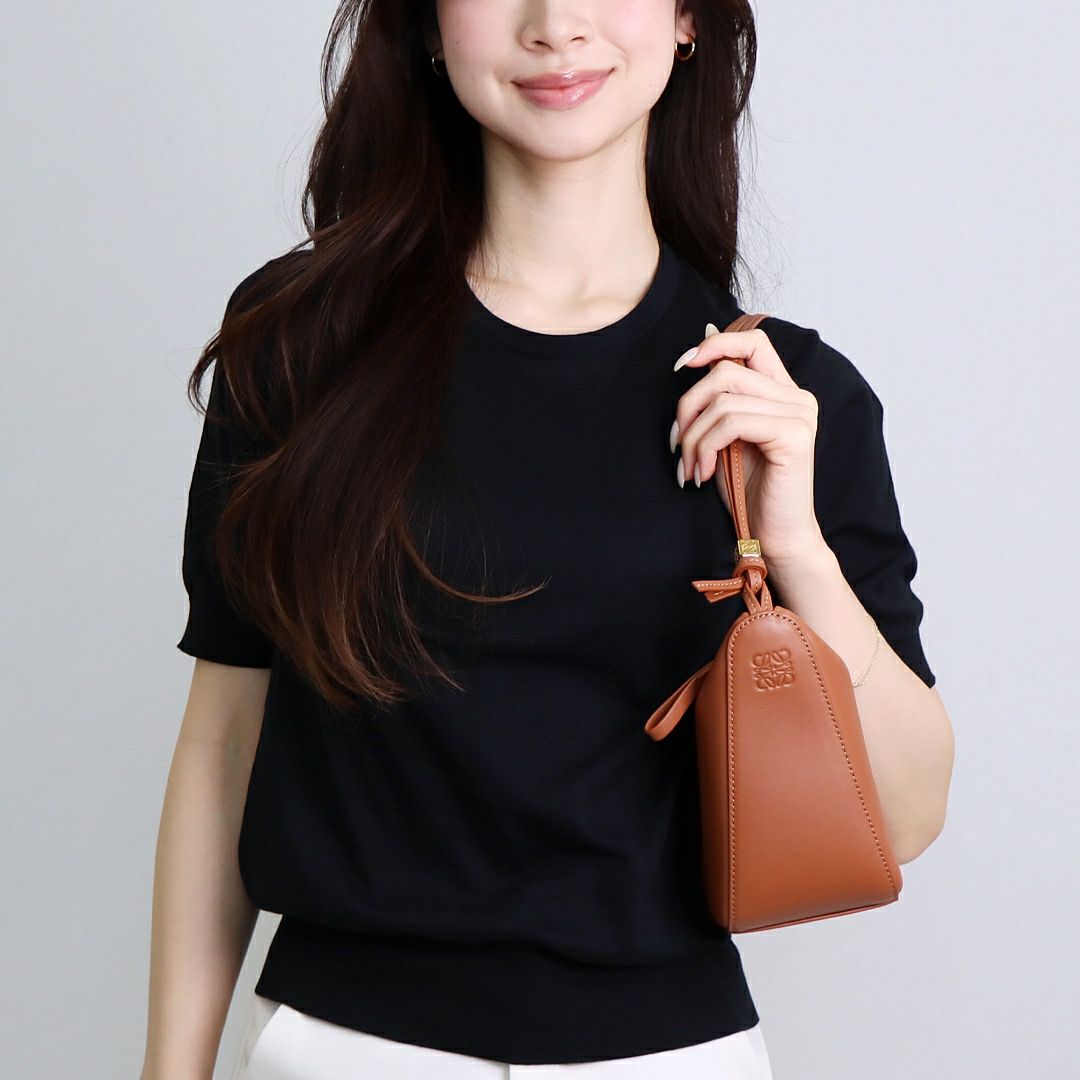 ロエベ LOEWE 2WAYバッグ ハンモックホーボー ミニ A538G13X01 2530 TAN  【お取り寄せ】