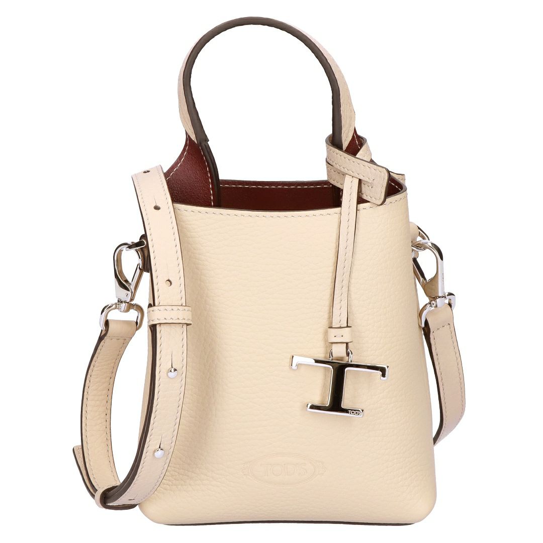 トッズ TODS 2WAYバッグ Tタイムレス XBWAPAT9000 QRI 6O44 CREA マイクロ【お取り寄せ】