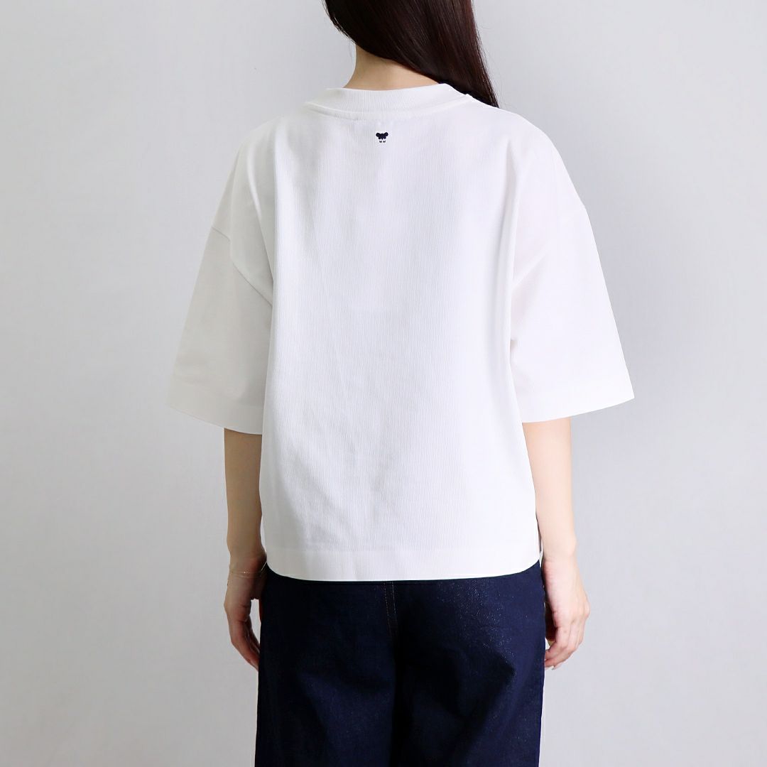 マックスマーラウィークエンド MAXMARA WEEKEND レディース半袖Tシャツ カットソー GEORGIA ジョージア 2515941021 003 BIANCO