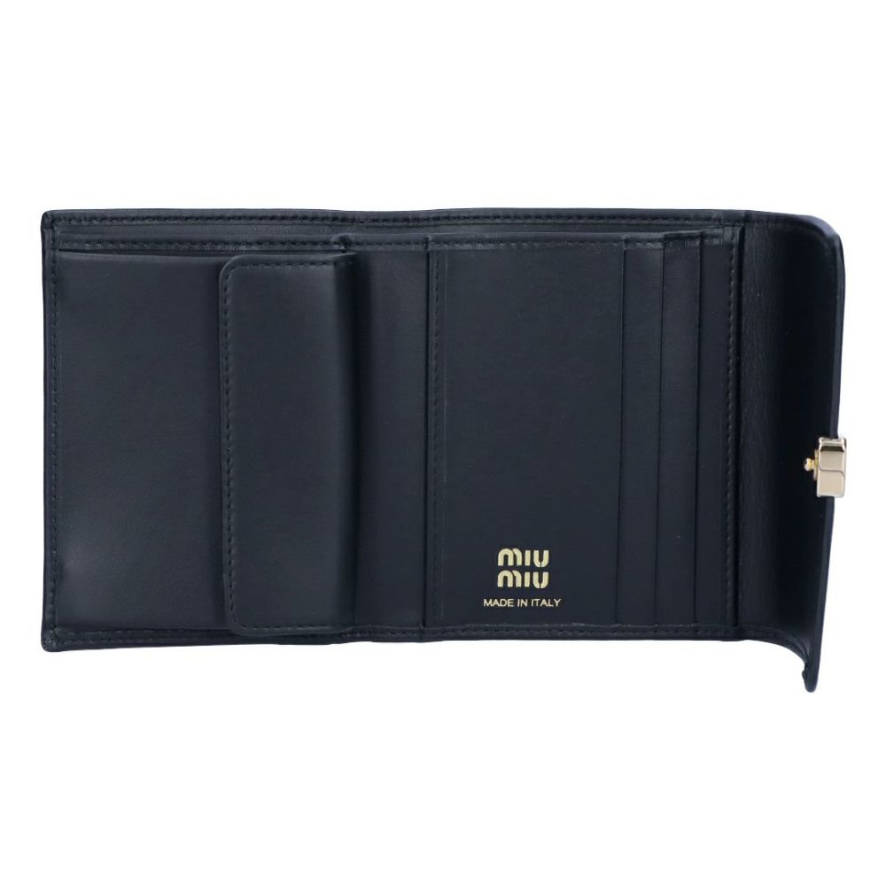 ミュウミュウ MIUMIU 折財布 5MH040 2CVX 【お取り寄せ】