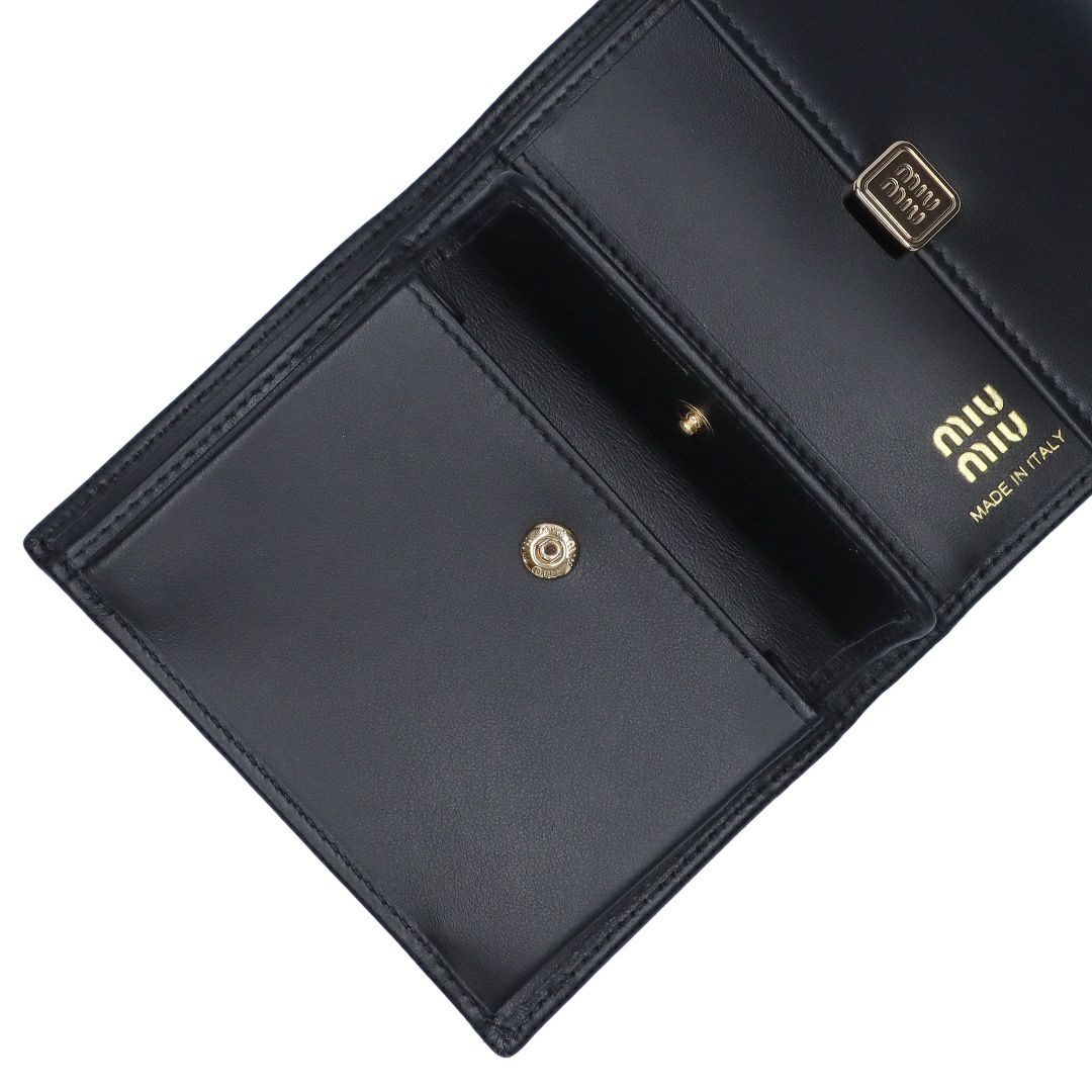 ミュウミュウ MIUMIU 折財布 5MH040 2CVX 【お取り寄せ】
